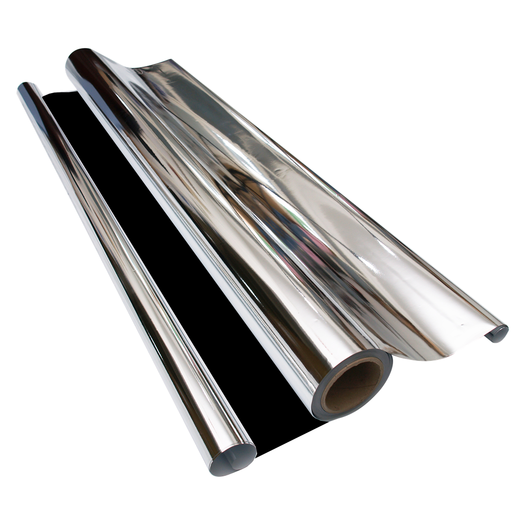 FOLIA ANTYREFLEKSYJNA SREBRNA 1,25M 200MU 10M