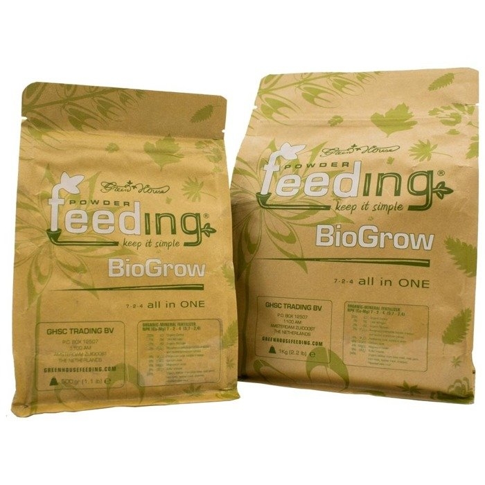 POWDER FEEDING BIOGROW 1KG