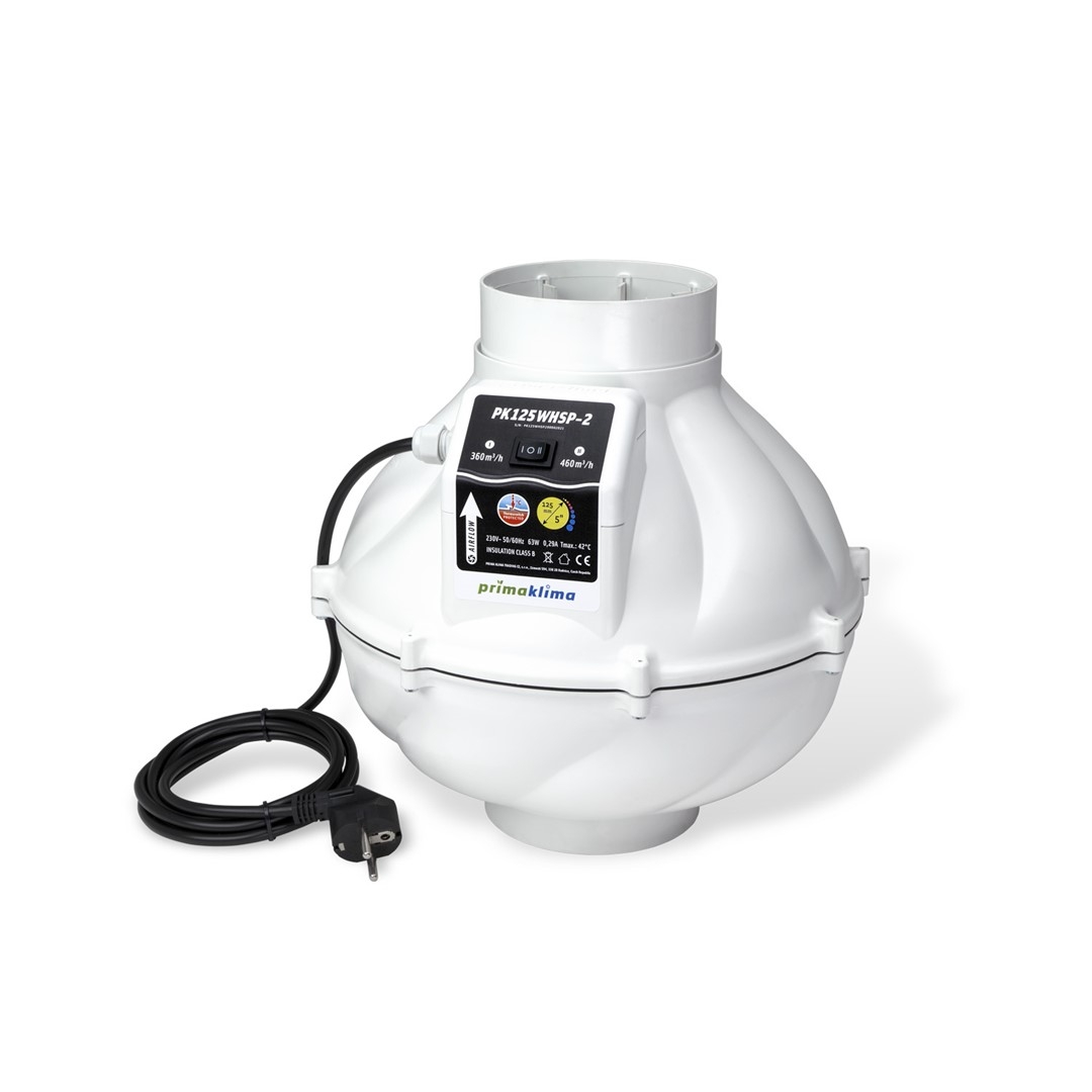 PRIMA KLIMA WENTYLATOR PK125WHSP-2 460M3/H