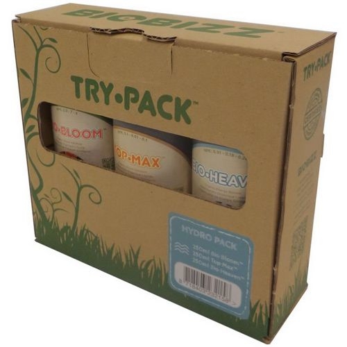 BIOBIZZ TRYPACK HYDRO 3X250M