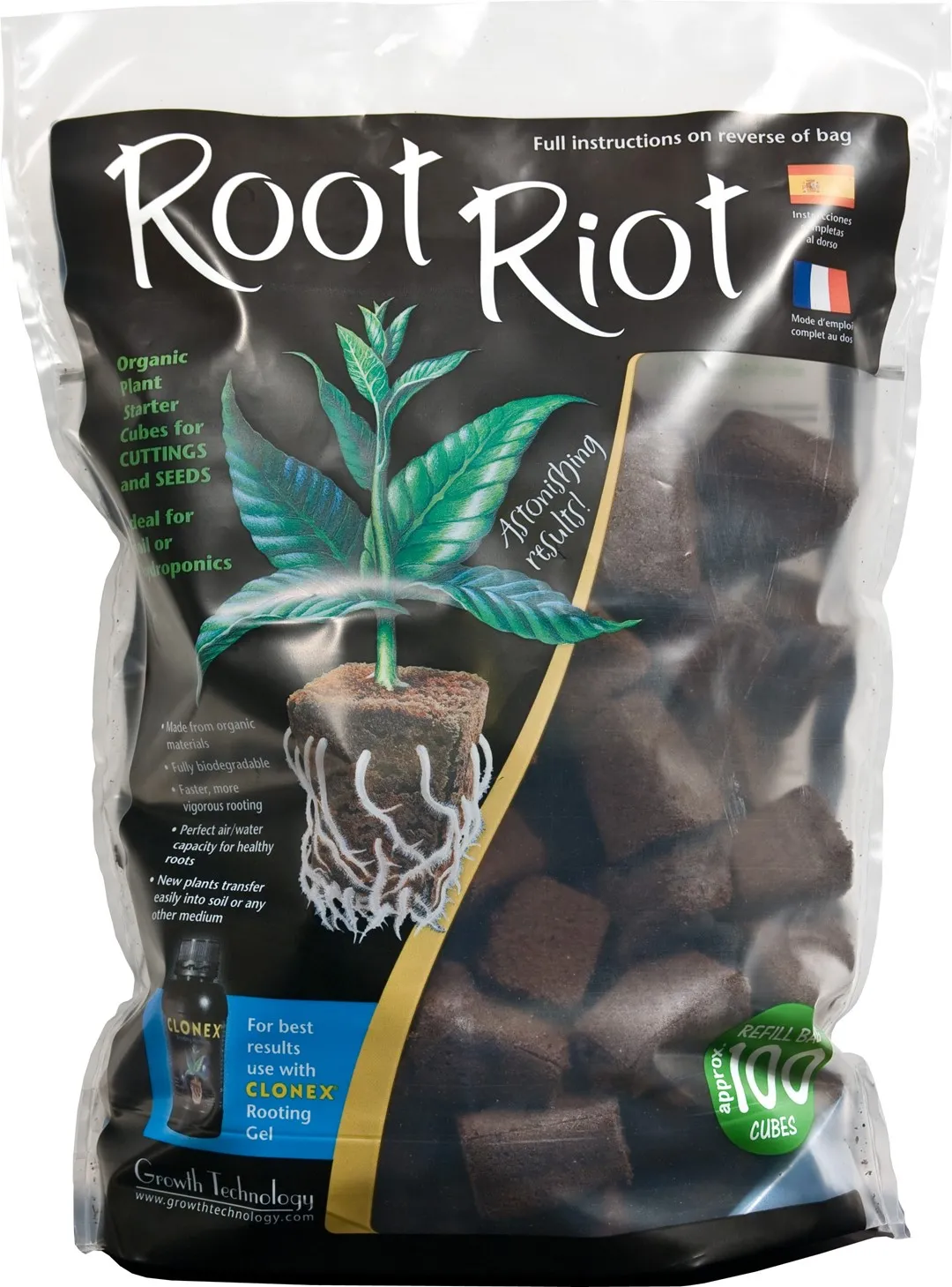ROOT RIOT WYMIENNE KOSTKI 100SZT