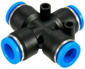 ZŁĄCZKA PNEUMATYCZNA CZWÓRNIK X 6MM