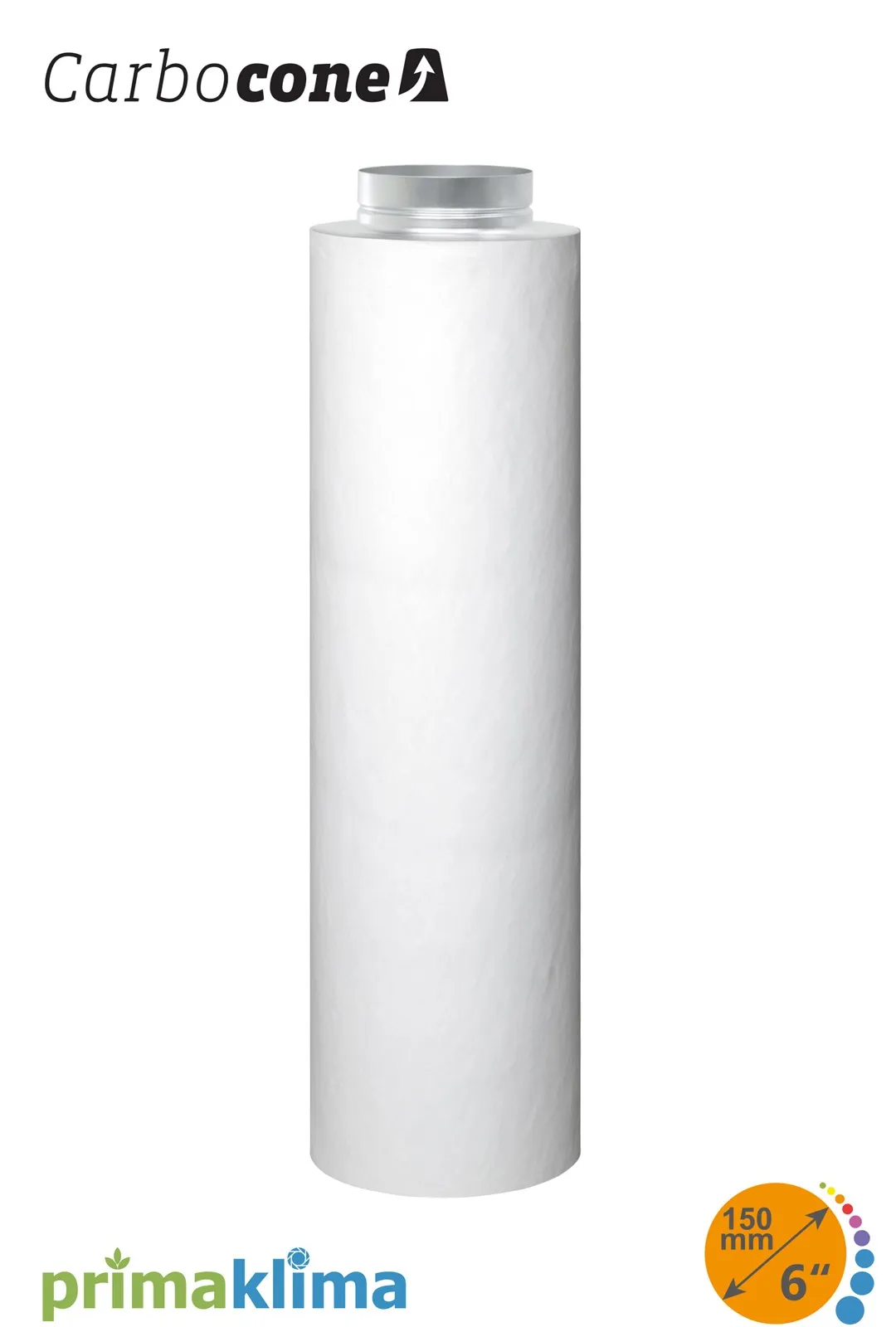 PRIMA KLIMA FILTR CARBOCONE FI150 DO 900M3/H K3602
