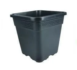DONICZKA KWADRATOWA NERO 6L (21,6*21,6*H19)