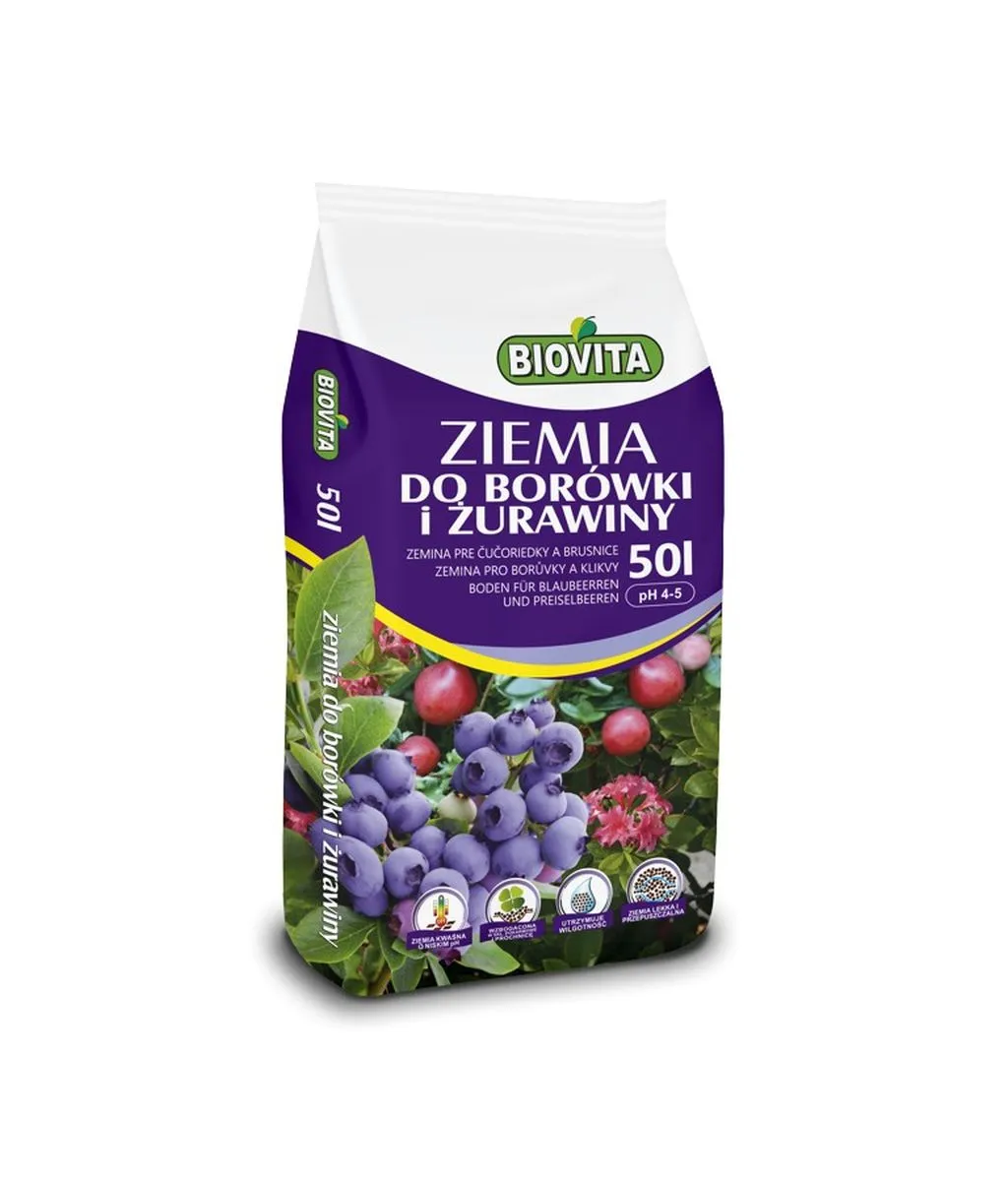 BIOVITA ZIEMIA DO BORÓWKI I ŻURAWINY 50L