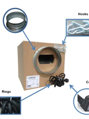 AIRFAN WENTYLATOR ISO-BOX 2500 FI250