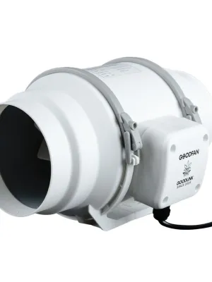 GOOD FAN 2 SPEED 390-420M3/H FI125MM BEZ PRZEŁ