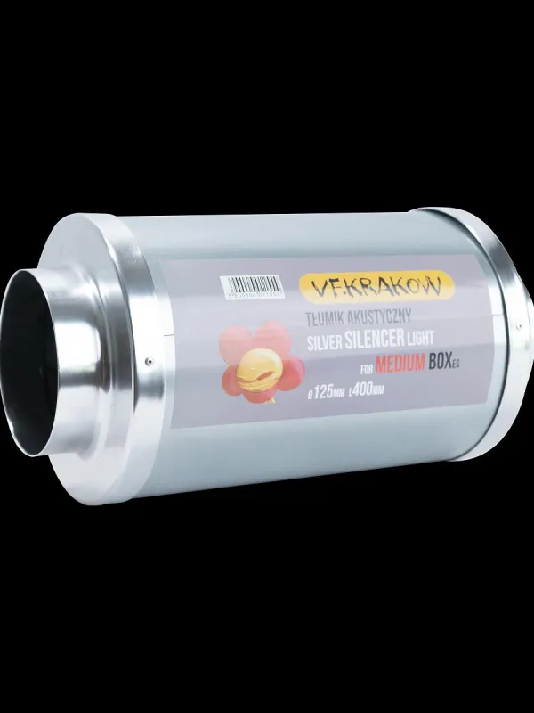 Produkt SILENCER TŁUMIK AKUSTYCZNY ALU FI 125/400MM Obraz