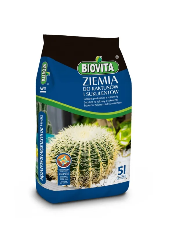 Produkt BIOVITA ZIEMIA DO KAKTUSÓW 5L Obraz