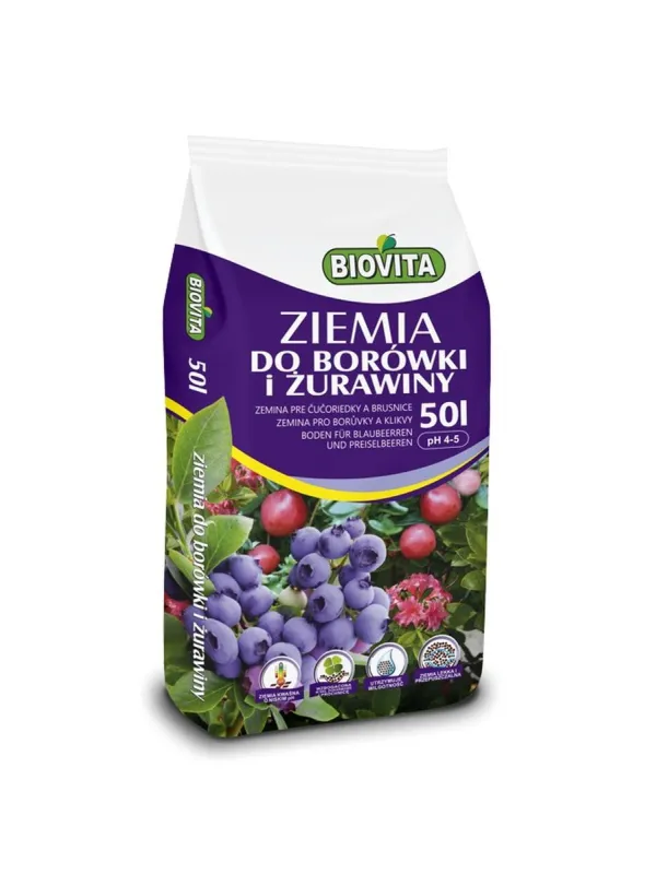 Produkt BIOVITA ZIEMIA DO BORÓWKI I ŻURAWINY 50L Obraz